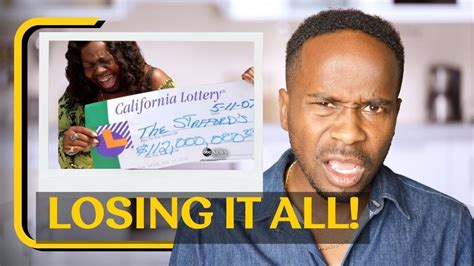 dream about winning lottery|young black lottery winner.